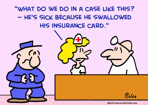 Insurance Card Comic